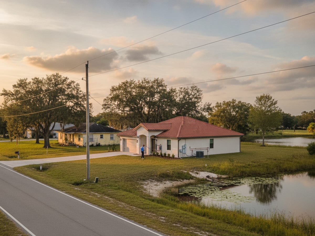 Land O' Lakes & Lutz neighborhood near Odessa